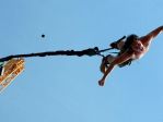 Skocznia narciarska na Szczyrbskim Plesie<p>Skok na bungee <p>